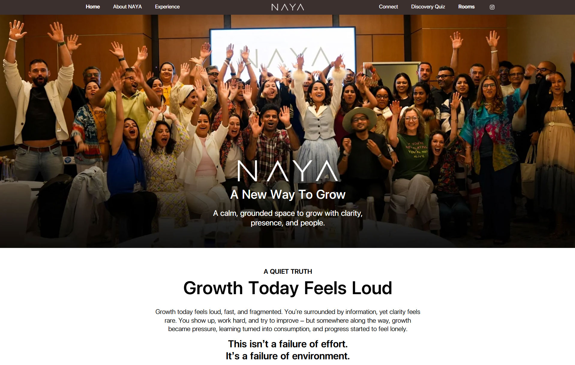 NAYA website