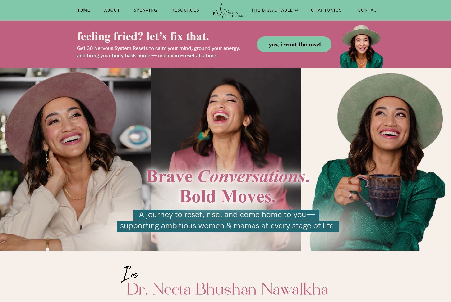 Neeta Bhushan website